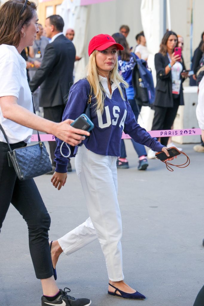 Emma Roberts in Paris, France