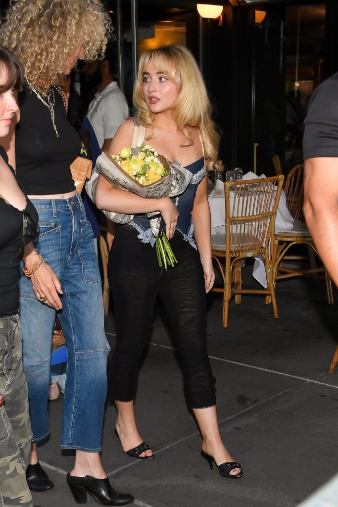 Sabrina Carpenter in New York City.