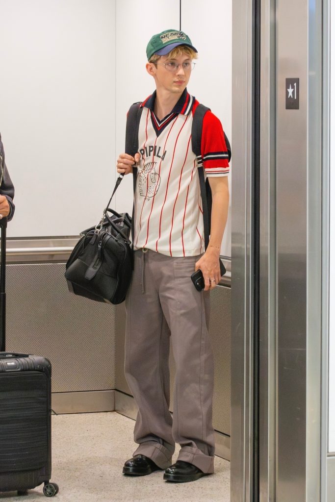 Troye Sivan at LAX.