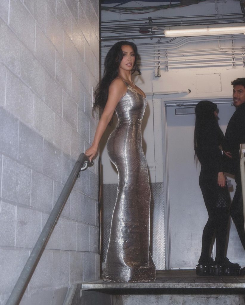 金·卡戴珊 (Kim Kardashian) 出席#SNL50 周年特别活动