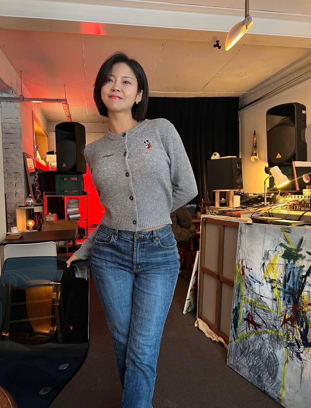 米奇针织，俏皮日常