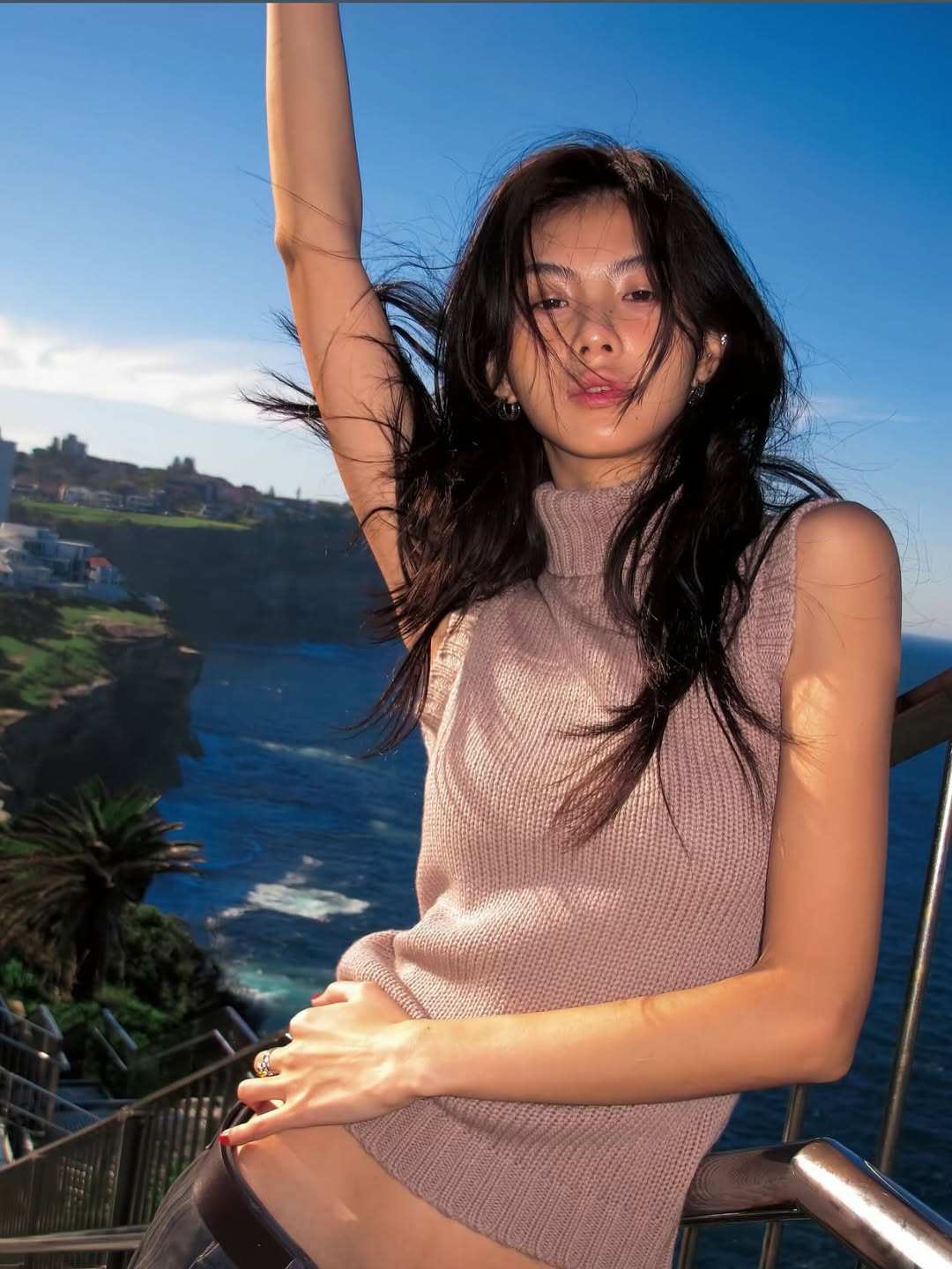 海风针织，温柔暮色