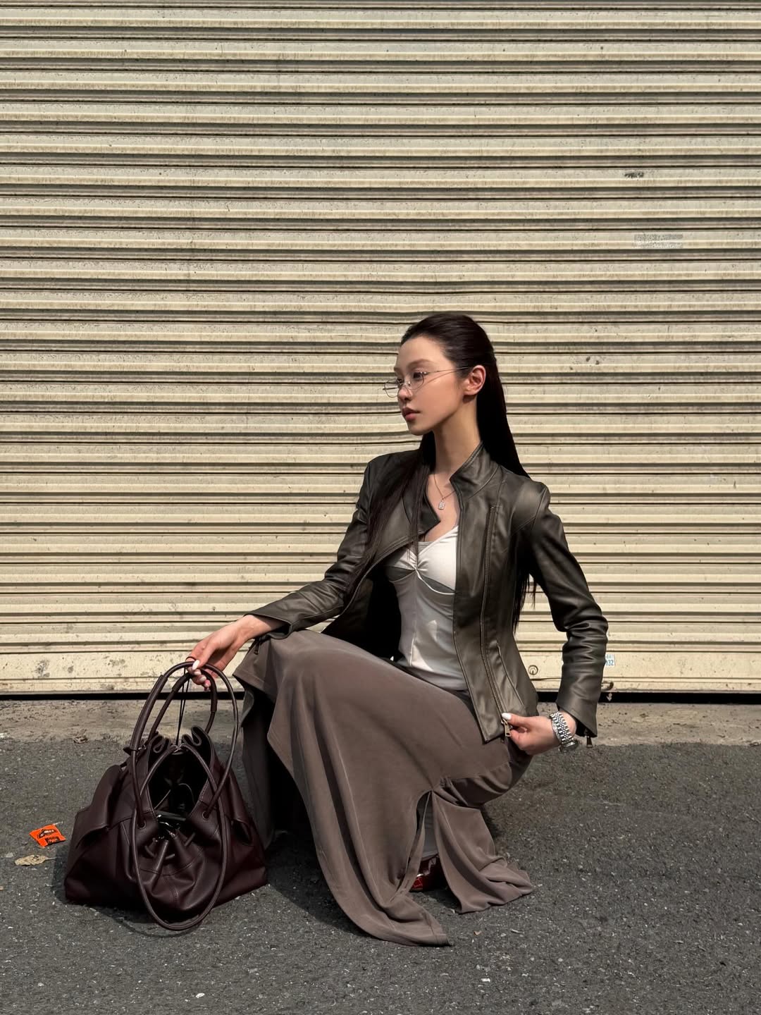 绝了！@frequency穿时尚穿搭，这身材我馋了……