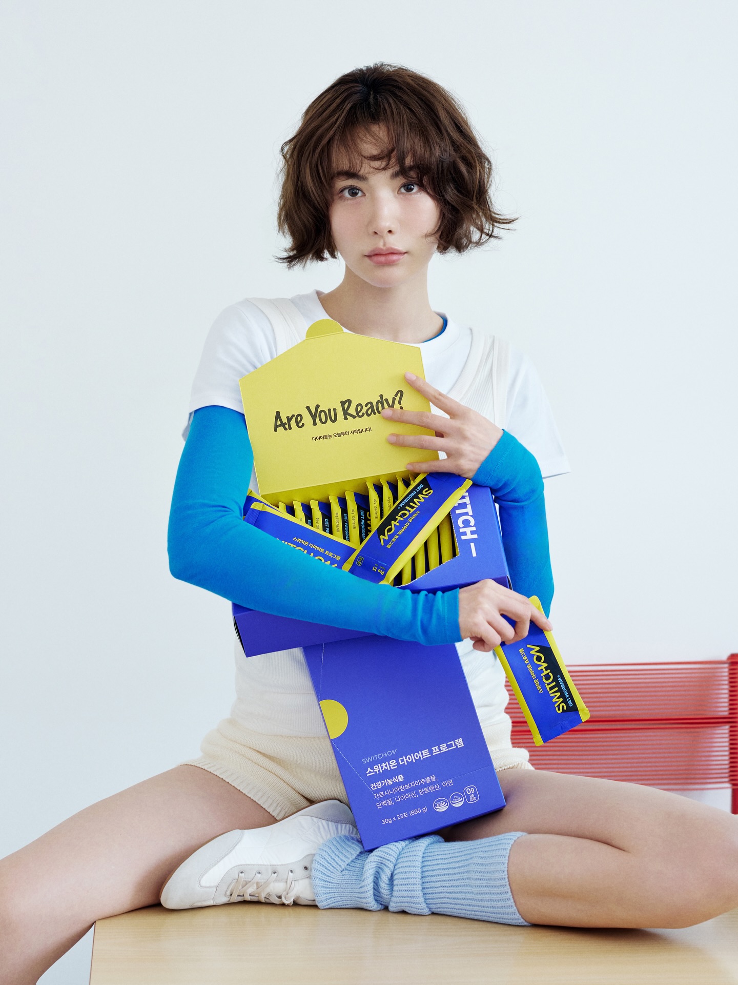 清新代言风｜SWITCH ON品牌Diet Program的健康减脂穿搭