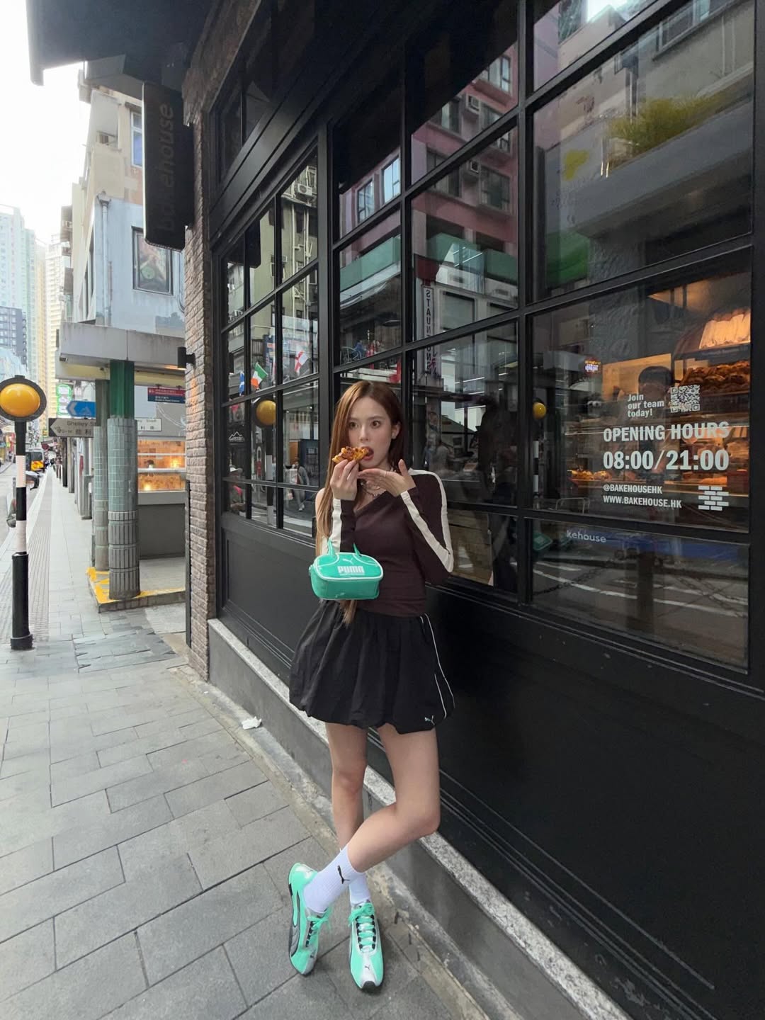 运动风运动鞋+黑色系，健康美太可了！