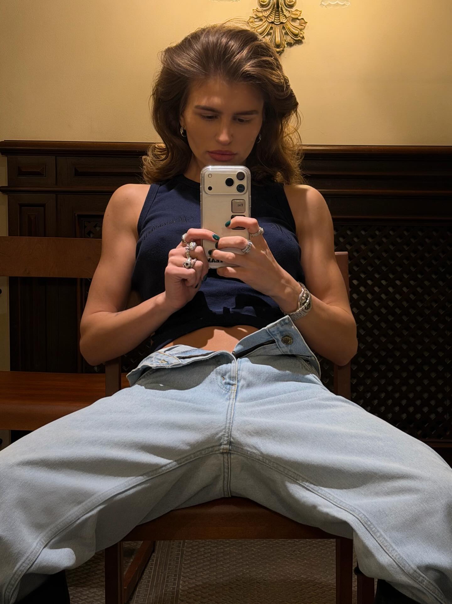 这曲线修身穿搭，身材曲线完美-街拍look