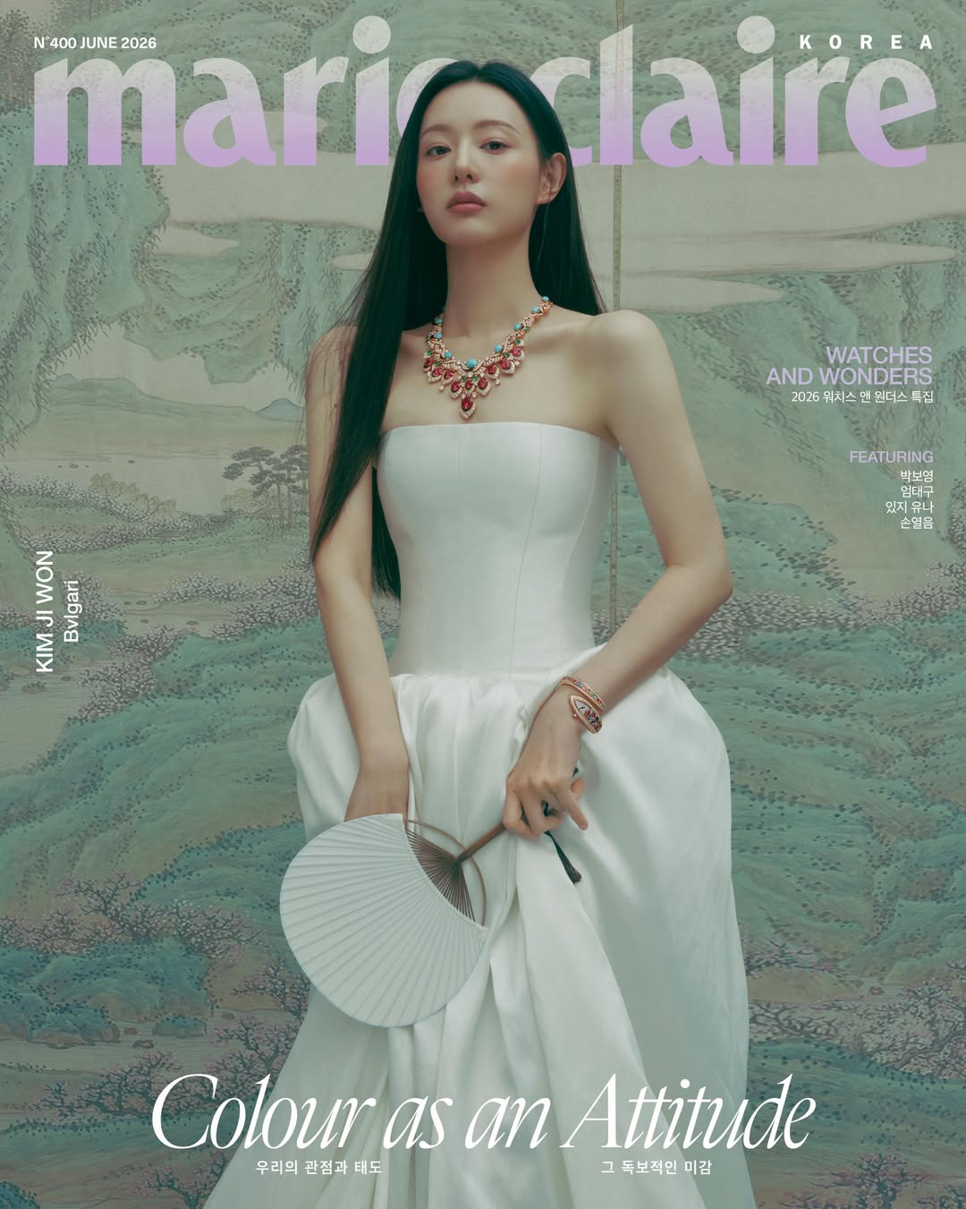 Marie Claire Korea封面级造型，极简黑白高级时装