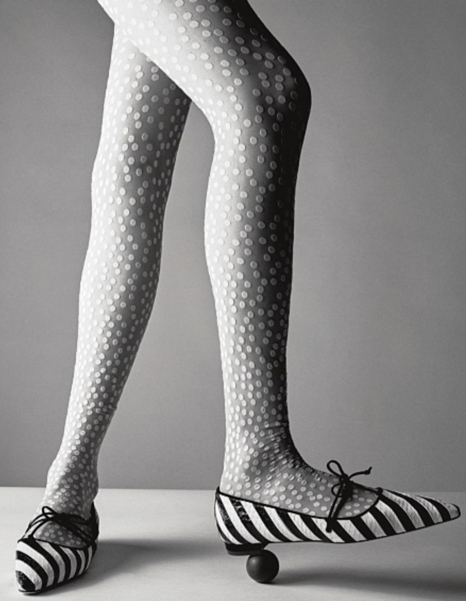 Wolford黑色透视连裤袜，极致性感的法式撩人