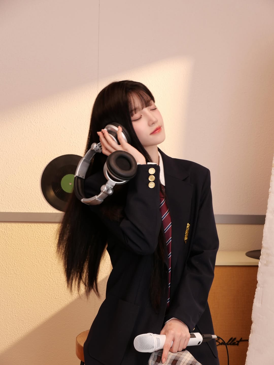 韩系学院风制服全套装，精致感和日常感兼顾-街拍look