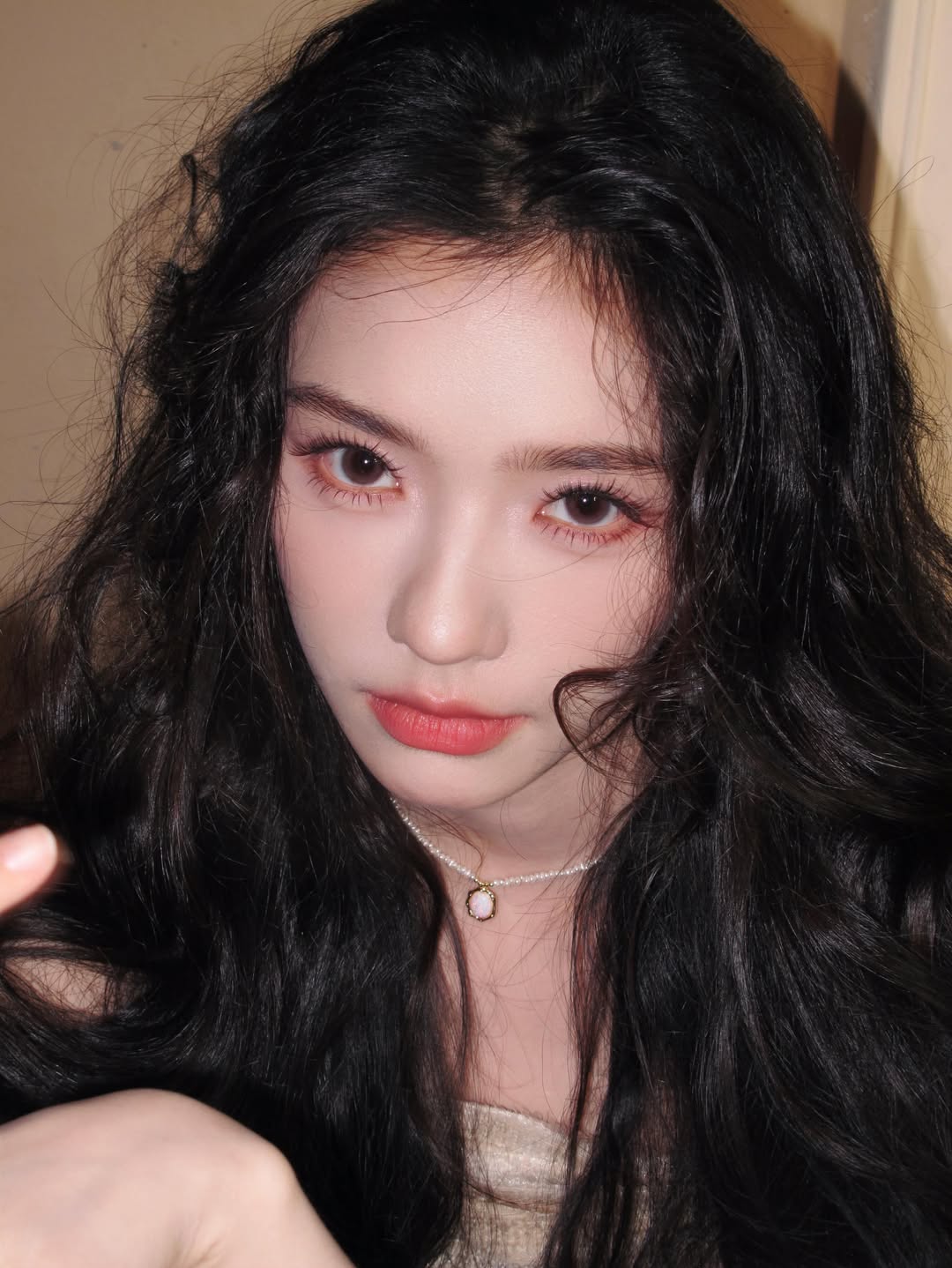 林允日常穿搭，清新少女感满满