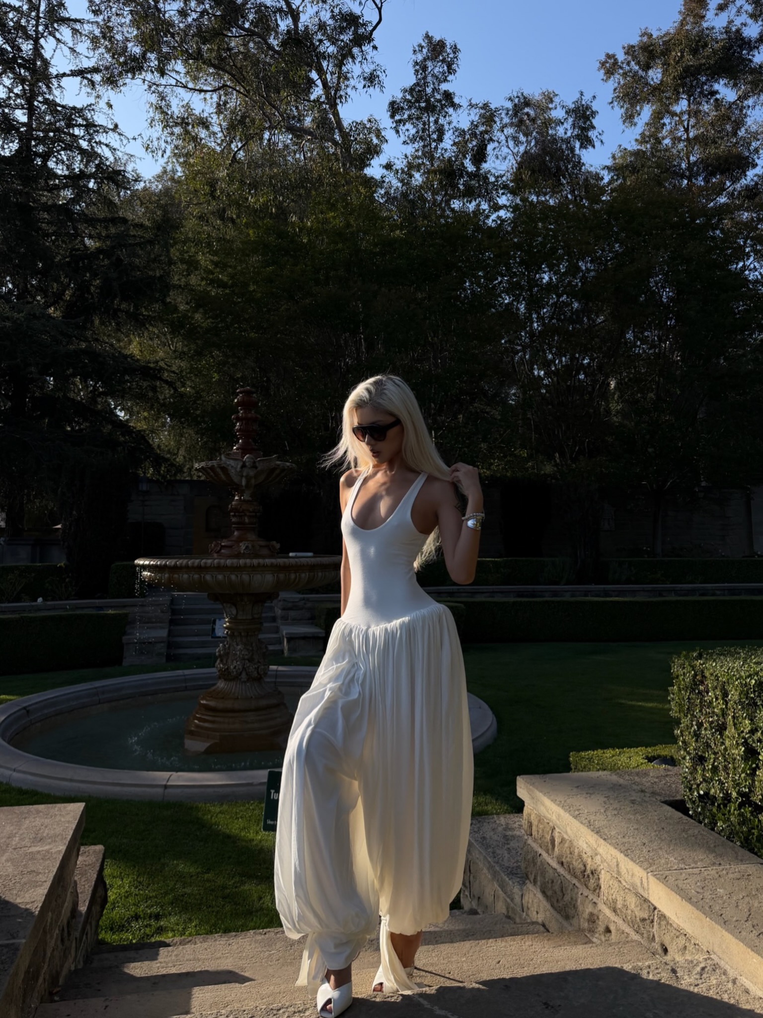 White Jumpsuit @ngc1961 Elegant Minimalist Outfit