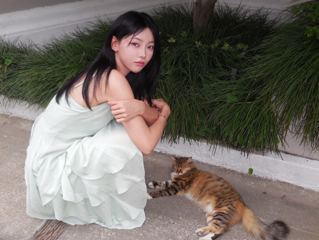 arb0r_day 薄荷绿吊带蛋糕裙，夏日清新韩系少女